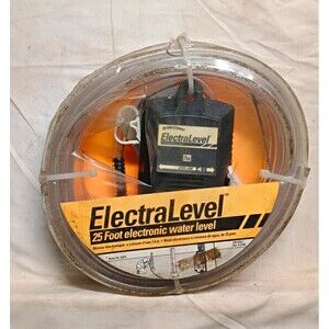 Vintage Zircon ElectraLevel 62010 25' Electronic Water Level 1994